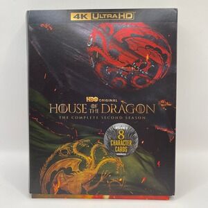 HBO House of the Dragon 4K Ultra HD Blu-ray SEASON 2 Fantasy Prequel Sci Fi